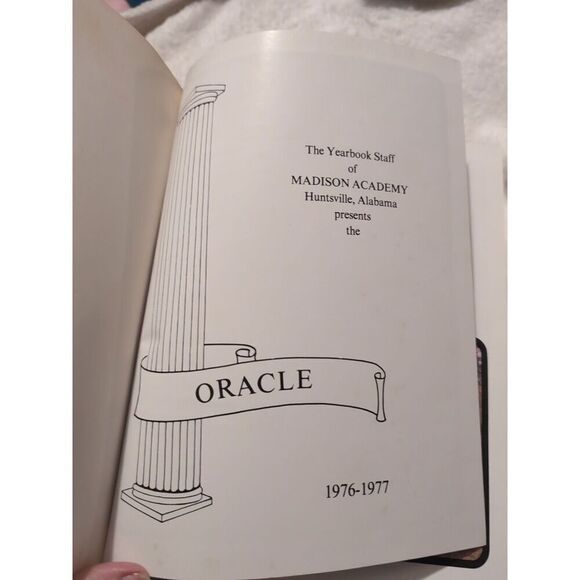 Oracle Mustang Yearbook Madison Academy Huntsville Alabama Yearbook 1977 - Picture 3 of 12